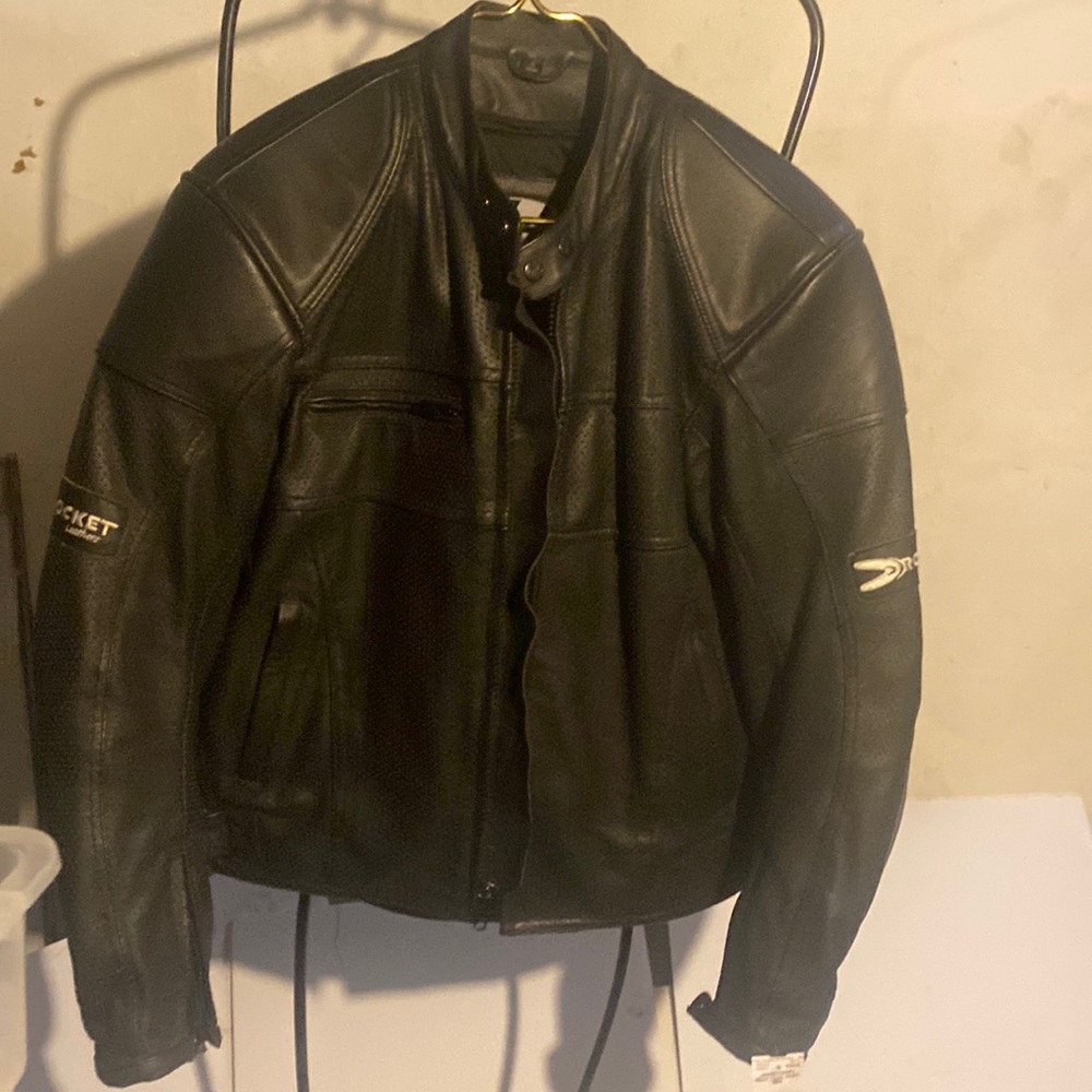 Mens leather jacket